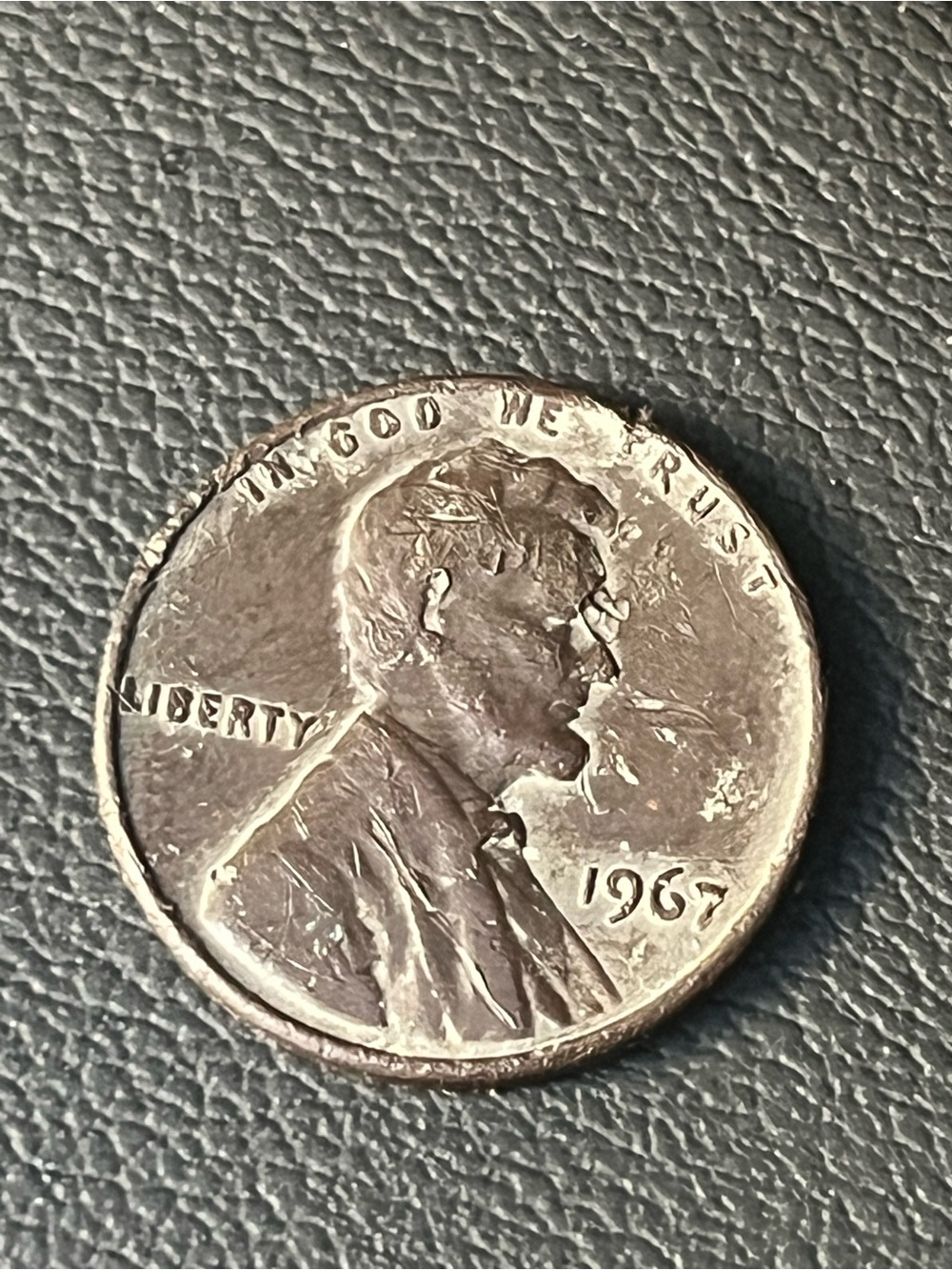 1967 Lincoln Wheat Penny - Copper Tone Coin